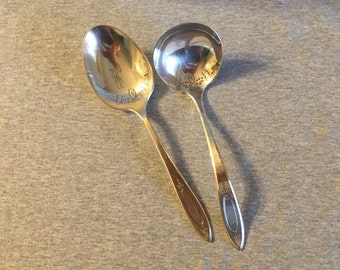 Vintage Silver Plate Serving Set