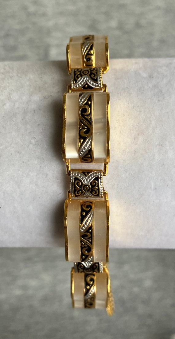 Vintage Damascene Bracelet - image 5