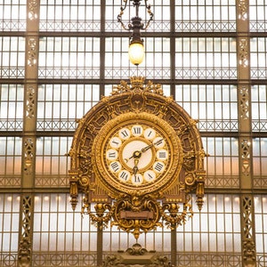 France, Paris, Musée d'Orsay, Paris photography, clock, Paris print, Paris decor, wall art, professional photo, fine art #089