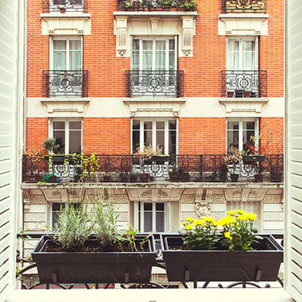 France, Paris, Paris photography, Paris window, Paris view, wall art print, Paris window photography, Paris print, fine art #102