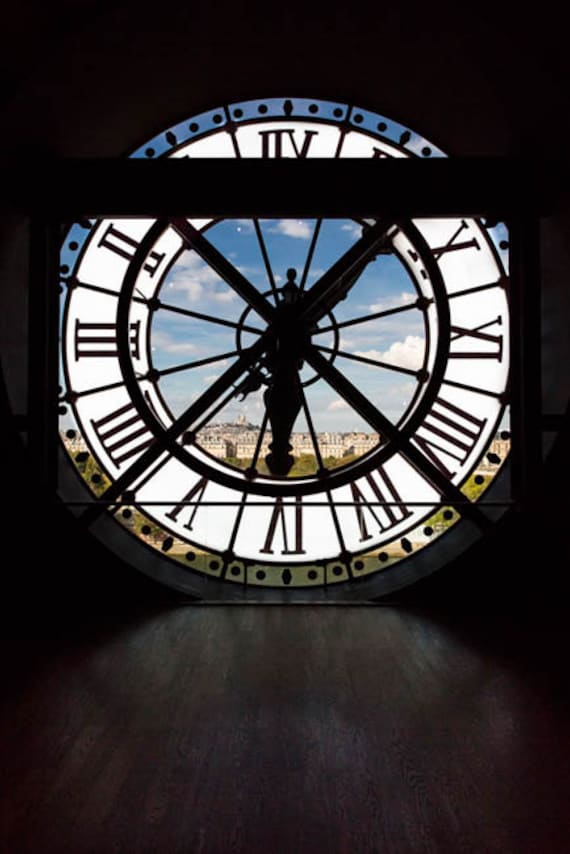 Francia, París, Musée d Orsay, fotografía de París, reloj de