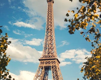 Frankrijk, Parijs, Eiffeltoren, Parijs fotografie, Eiffeltoren fotografie, kunst aan de muur, professionele foto afdrukken, kunst #074f