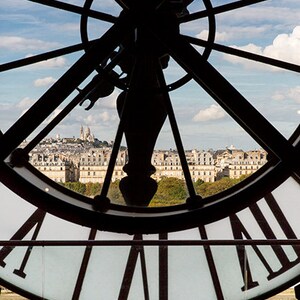 France, Paris, Musée d'Orsay, Paris photography, clock, color photography, large wall art print, professional photo, fine art #085