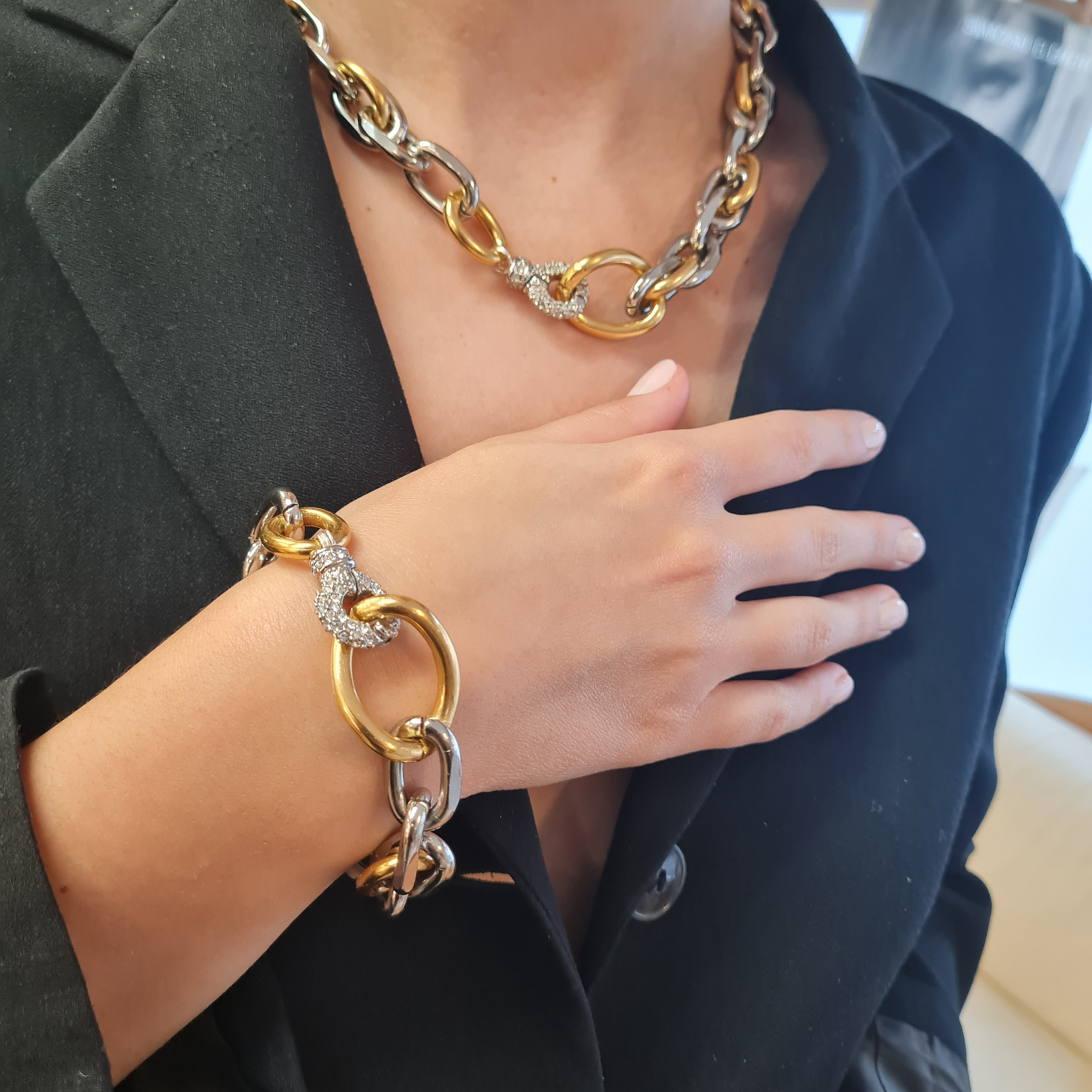 【2plan】23FW★ [MADE] 036 Shadow mix bracelet Amazon.com: LONDON FOG 8 Inch Stainless Steel Bracelet