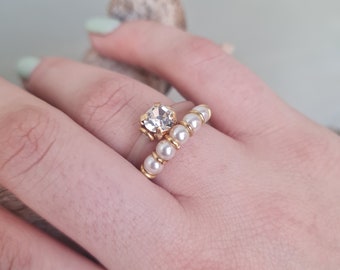 Silicone Rings For Women, Silicone Jewelry Set Women, Wedding Band, Silicone Stone ,Gold Ring, Rubber Ring Band, Silicone Engagement Ring