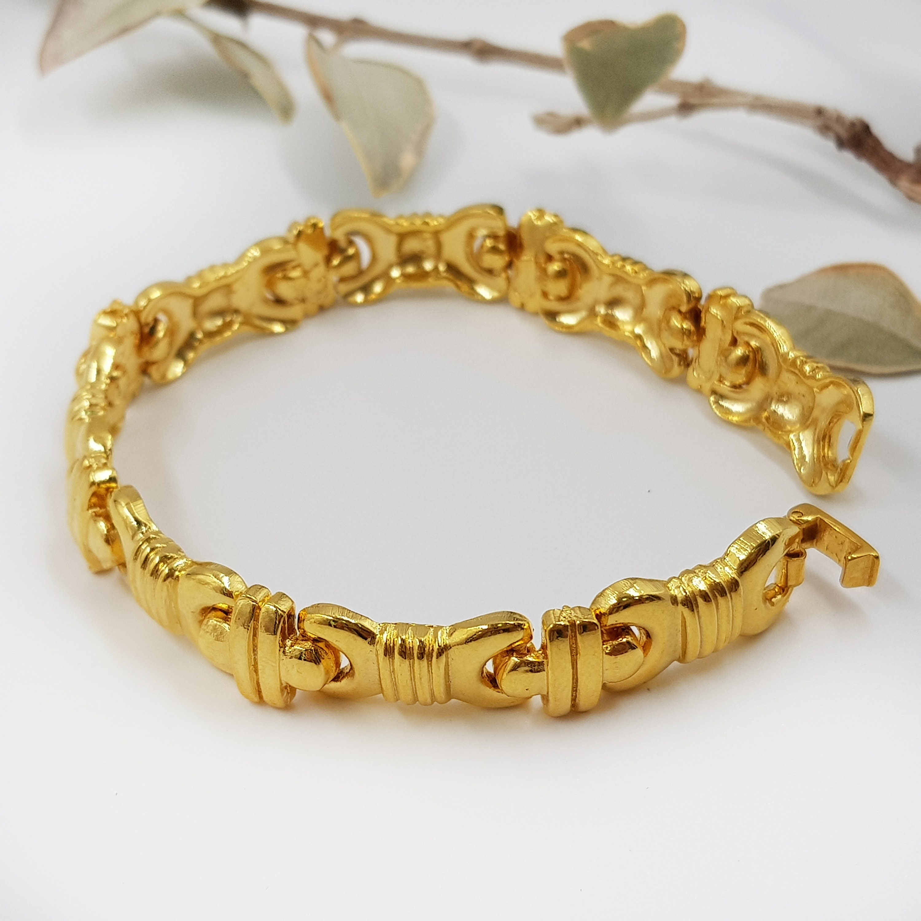chain bracelet gold plated