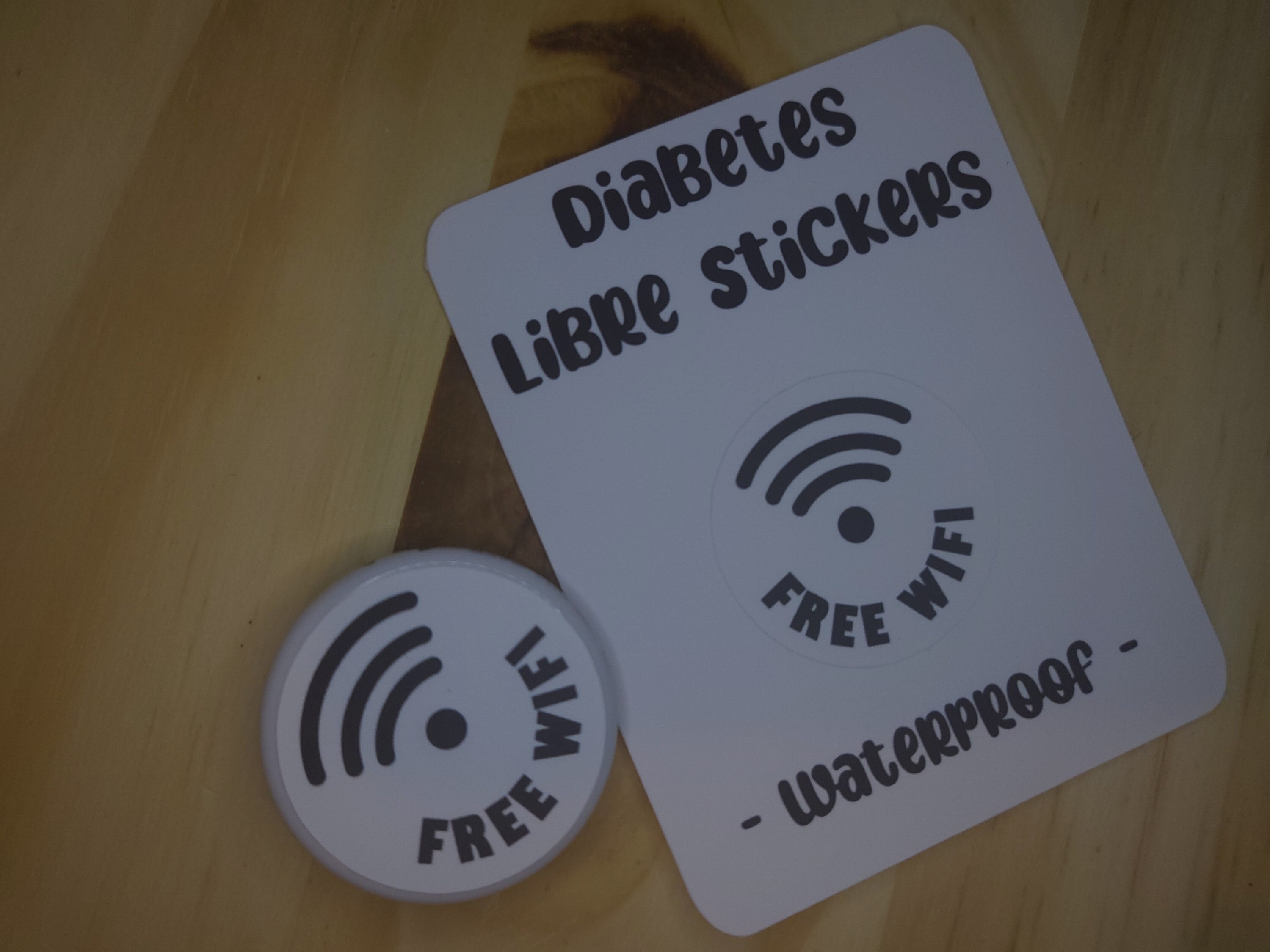 Diasticker Sticker Für Freestyle Libre 2 Sensor – 6er Set Schwarz & Weiß | Wasserfest & Hautfreundlich