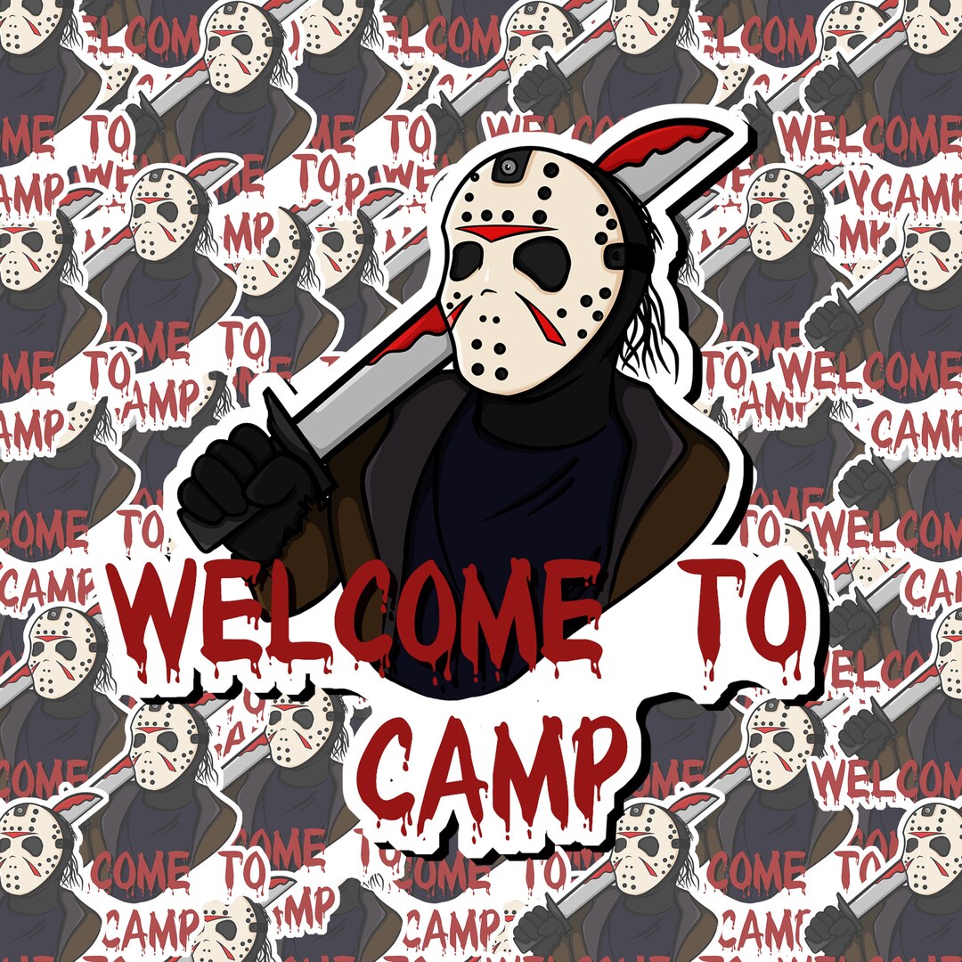 Jason Vorhees Character Sticker - Etsy