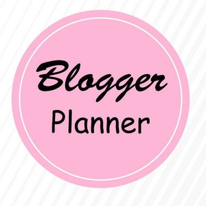 6page cute blogger planner - Simple and Practical Digital printable