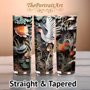 Fancy 3D Carve Arts 20oz Tumbler Sublimation Design, Unique Texture, Digital Download, straight and tapered
