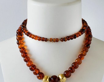 Amber Kathmandu Necklace