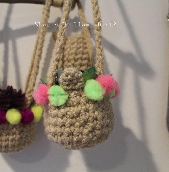 Llama Hanging Succulent Llama Hanging Succulent