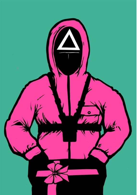 Squid Game Card Etsy