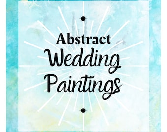Wedding Painting | Custom | FREE shipping | Wedding Shower Engagement Gift