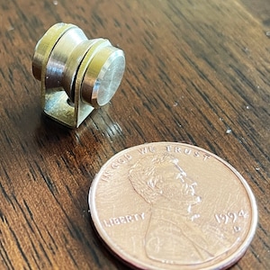 Miniature Brass Pulley