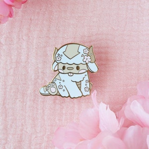 Appa Pin, dog pin, kawaii pin, anime pin, cute animal pin, atla pin, avatar pin, korra pin