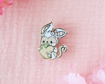 Momo Pin, dog pin, kawaii pin, anime pin, cute animal pin, atla pin, avatar pin, korra pin
