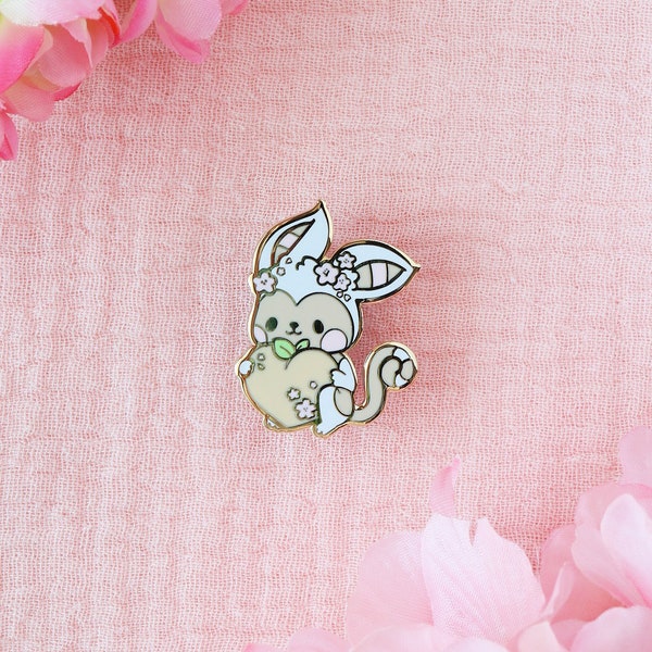 Momo Pin, dog pin, kawaii pin, anime pin, cute animal pin, atla pin, avatar pin, korra pin