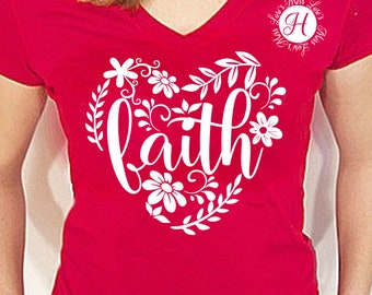 Download Faith Heart Svg Etsy