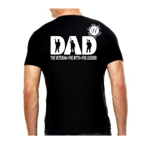 Download Dad The Veteran The Myth The Legend Svg Dfx Cricut Fathers Day Etsy