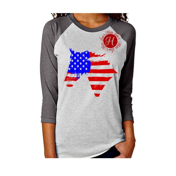 Download Horse flag distressed SVG 4th of July svg horse svg | Etsy