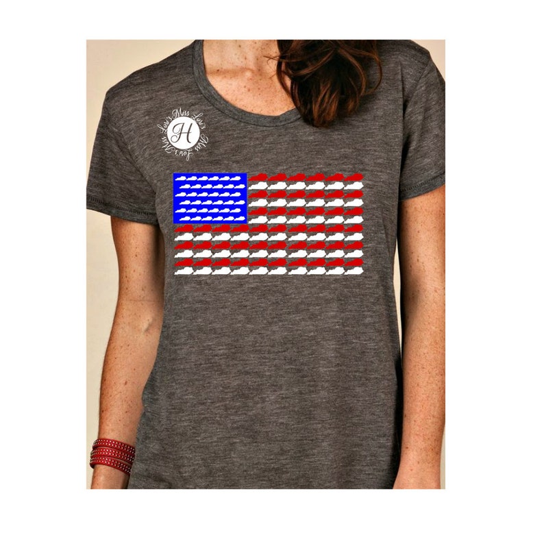 Download Kentucky American flag SVG DFX Cricut flag svg Patriotic ...