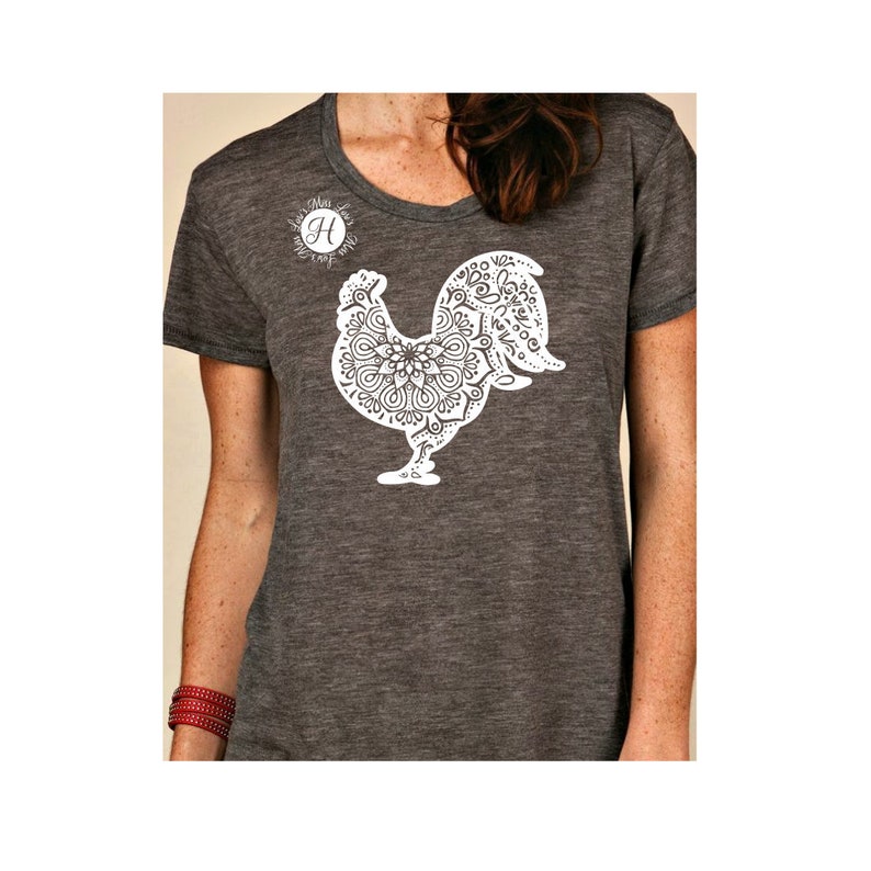 Download Mandala Chicken SVG DFX Chicken svg Farm svg Barn svg | Etsy