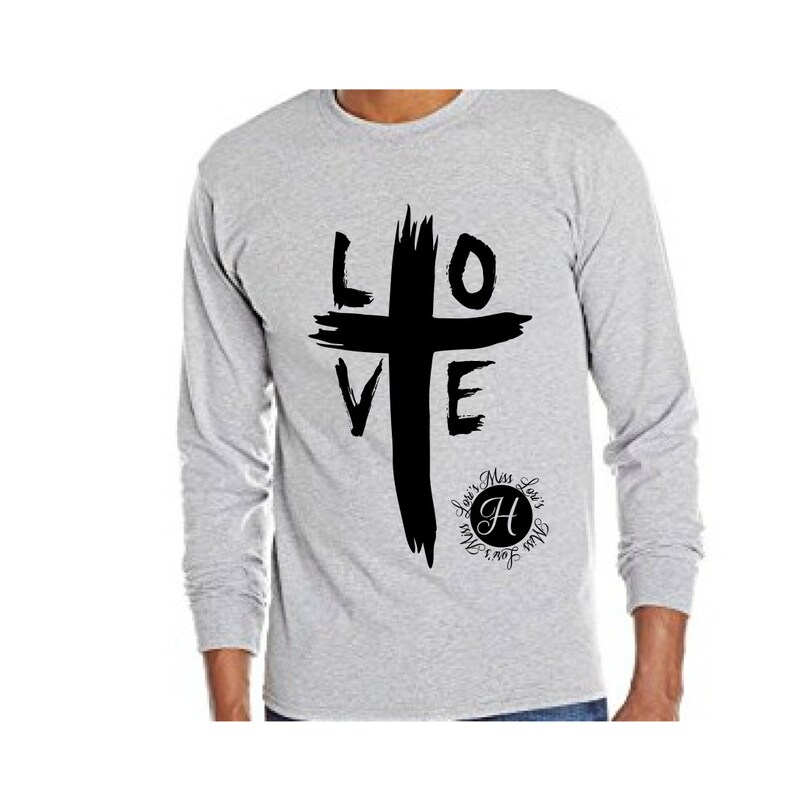 Download Love cross distressed rustic SVG DFX Christian svg | Etsy