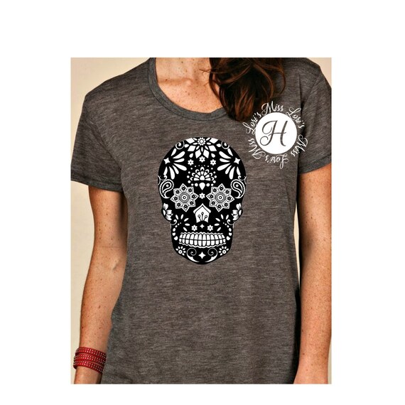 Download Sugar Skull Mandala Svg Dfx Cricut Cameo Skull Svg Mandala Etsy