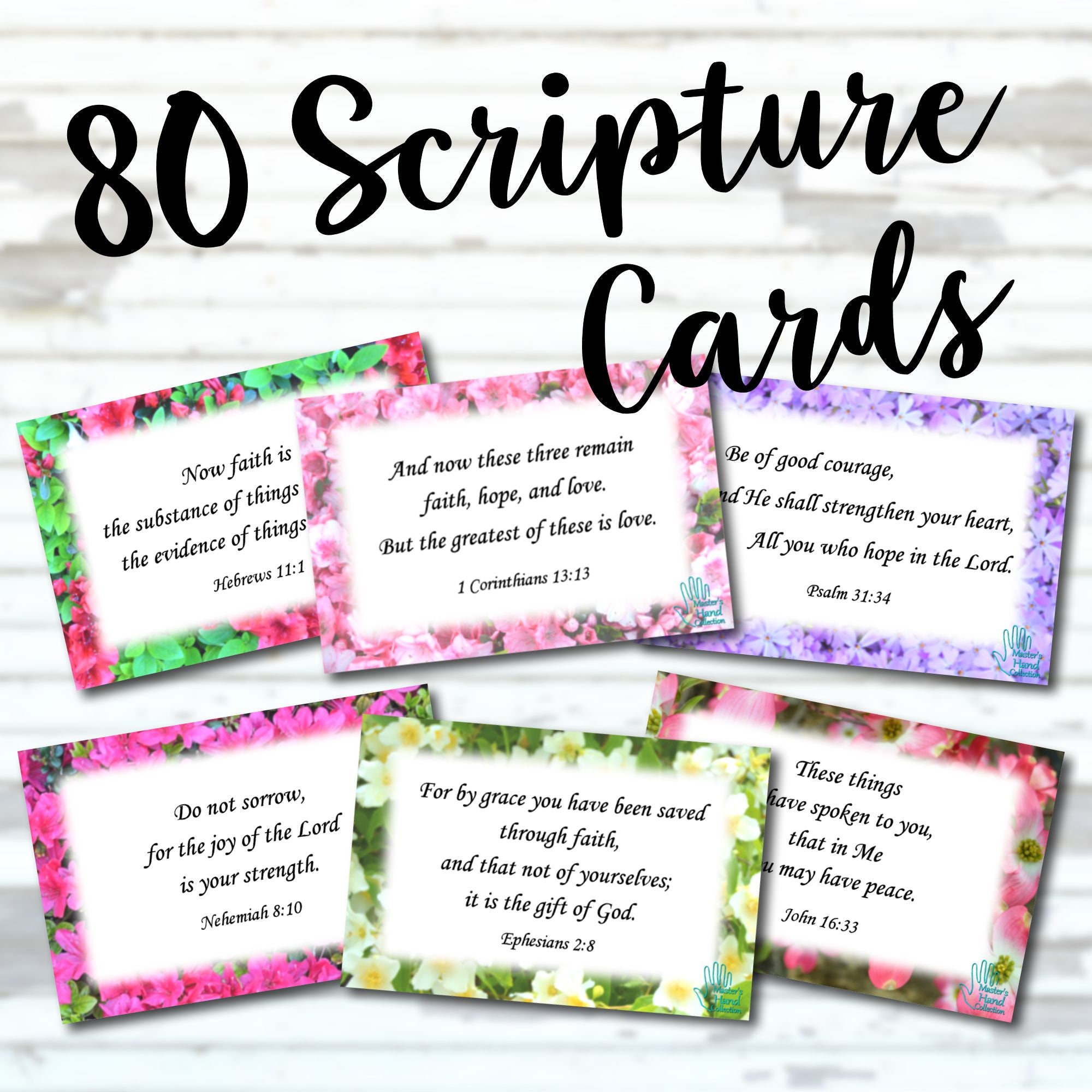 Foundation Verses Mini Scripture Cards - Bored and Busy Mama