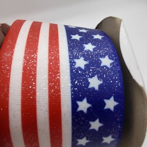 July 4th/ stars and stripes/ united states/ America/ holiday/3 inch / hair bows/ usdr/ glitter
