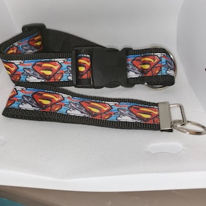 Super hero key fob/key fobs/ key chain/Collar, Leash/ comic