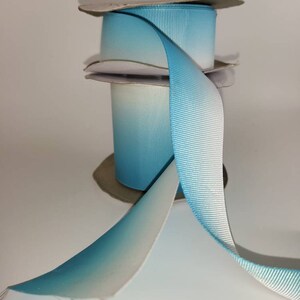 Fade ribbon / 3 inch / hair bows/ usdr/ ombre rainbow/varigated