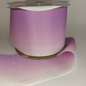 Fade ribbon / 3 inch / hair bows/ usdr/ ombre rainbow/varigated