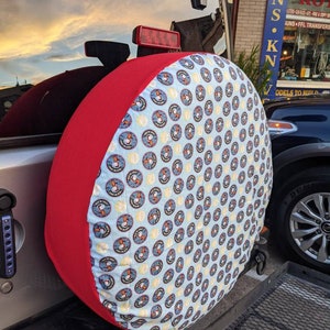 Space Dog Tire Cover