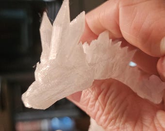 3d Printed Dragon/glow in the dark/articulated/movable/