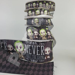 Beetle Guy/halloween/scary/horror/ ribbon / 3 inch / hair bows/ usdr