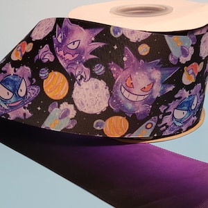 Physic Friends/halloween/scary/horror/ Haunter/ribbon / 3 inch / hair bows/ usdr