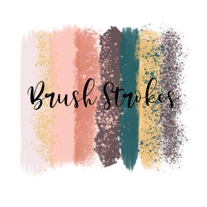 Penseelstreken, clipart penseelstreken, penseel, aquarel penseel png, aquarel elementen, acrylverf