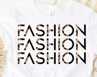 Fashion png, Fashion illustration, Sublimation for t-shirt, Leopard fashion, Animal png, Printable fashion