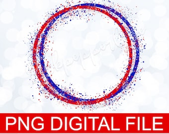 png cirkel frame, rood en blauw frame, clipart frame, cirkel label, digitale frame, ronde frame, tag, png, commercieel gebruik