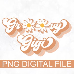 Una Gigi Strepitosa png, Retro png, Strepitoso sublimazione, Strepitoso compleanno, Scritta strepitosa, Nonna png, file digitale