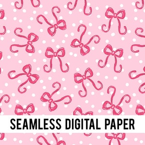 Fiocco carta digitale,  carta digitale ragazze, scrapbook, sfondo fiocchi, pattern fiocchi, uso commerciale