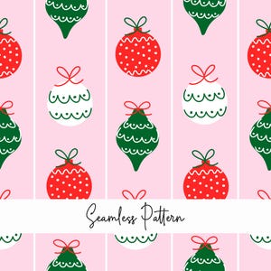 Luci di Natale senza cuciture, Natale rosa, Scrapbooking Natale, carta da parati natalizia, motivo per tessuti, uso commerciale
