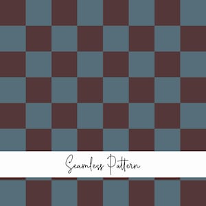 Seamless checkered pattern brown grey digital paper, scrapbooking, fall background, repeat checkered pattern