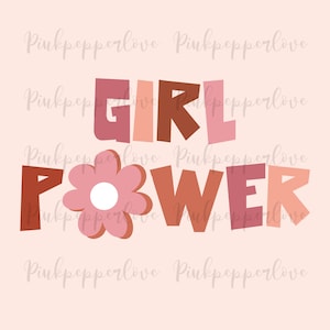 Potere femminile png, Retro png, Strepitoso sublimazione, Scritta strepitosa, Un bambino strepitoso, file digitale