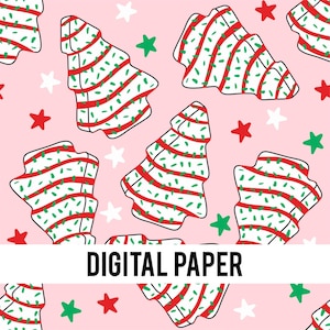 Weihnachtsbaumkuchen Nahtloses Muster, Weihnachtskuchen, Weihnachtsdessert, Weihnachtsscrapbooking, Weihnachtssüßigkeiten png, kommerzielle Nutzung