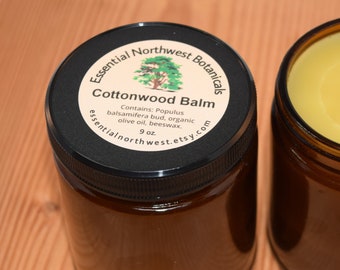 Cottonwood Balm 9 oz. jar - Balm of Gilead - Professional Size