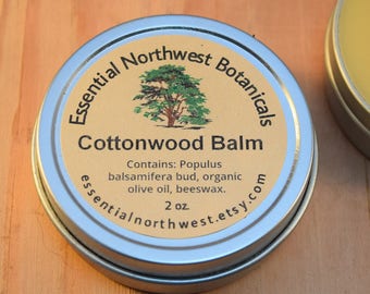 Cottonwood Balm 2 oz. tin  - Balm of Gilead - Cottonwood Salve