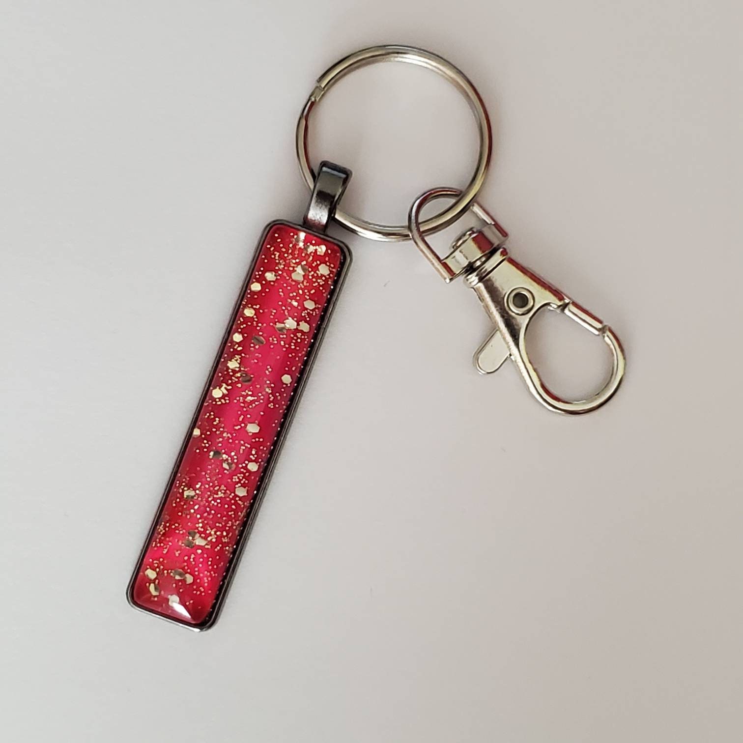 Glass pendant Keychain sparkly Keychain keychain girl Etsy